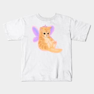 fairy princess cat Kids T-Shirt